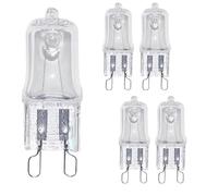 WYLIELAMSH 5PCS G9 Oven Light High 60W Temperature Resistant Durable Halogen Bulb Lamp for Refrigerators Ovens Fans 40W Pin Bulb,220V,20W