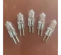 WYLIELAMSH 5PCS GY6.35 Double Pin Base 24V GY6.35 Projector Bulb Machine Tool Tungsten Halogen Light Bulbs,24V 75W