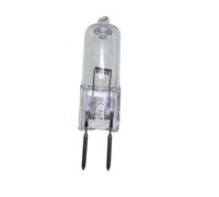 WYLIELAMSH 5pcs Halogen Bulb G6.35 24v 50w Instruments Lathe Grinder Stage Light Bulb GY6.35 Double-pin Base,100w