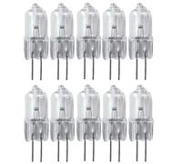 WYLIELAMSH Capsule Lamp 5/10/20 Pieces G4 12V 5W10W35W50W Halogen Bulb 20W G4 Warm White, Clear Halogen Lamps for Indoor Use,35 W,10PCS