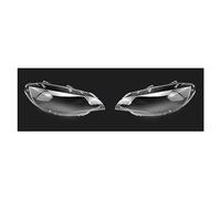 WYLWSHA CAR FRONT LENS COVER SHELL For BMW For X6 For E71 2008 2009 2010 2011 2012 2013 2014 Car Front Headlight Cover Lens Glass Headlamps Transparent Lampshad Shell Masks(Right and Left)