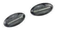 WYLWSHA Car Indicator For 307 206 407 107 607 1007 For C1 For C2 For C3 For C5 For C6 Side Marker Light LED Dynamic Turn Signal Lamp Blinker Turn Signal Lamp(Crystal type)
