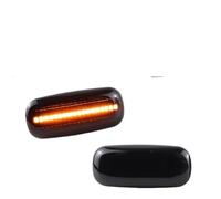 WYLWSHA Car Indicator For A3 For S3 For 8L 2000-2003 For A8 For D2 1999-2002 TT 8N 2000-2006 Dynamic Turn Signal Side Marker Indicator Turn Signal Lamp(No dynamic black)