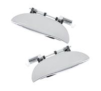 WYLWSHA Car Inner Door Pull Handles Cover for Hyundai for Atos 1997 1998 1999 2000 2001 2002 8265001000 8266001000 Left Right Exterior Door Handle Chrome(1 Pair Front)