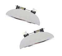 WYLWSHA Car Inner Door Pull Handles Cover for Hyundai for Atos 1997 1998 1999 2000 2001 2002 8265001000 8266001000 Left Right Exterior Door Handle Chrome(1 Pair Rear)
