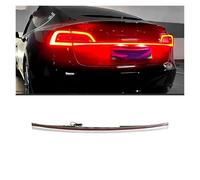 WYLWSHA car Rear Light Through Taillight Flowing Dynamic Turn Brake Rear Tail Trunk Light Bar Auto Lamp Accessory For Tesla For Model 3 Y Rear Tail Light Lamp Lens(3)