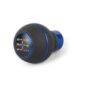 WYLWSHA for M8 for M10 for M11 for M12 5 Speed Universal Aluminium Car Gear Shift Knob Lever Level Head Car Gear Shift Knob(Blue)