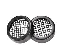 WYLWSHA For Sportster For XL 883 1200 Motorcycle Part Black 2Pcs Turn Signal Lights Cover Grill Protector Visor Shield Protector Headlamps(1 Pair)
