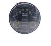 WYLWSHA For V-Star For XVS 650 950 For Bobber For Cafe For Racer Motorcycle 5-3/4" 5.75 LED Headlight 40W 45W 65W 80W Headlights Motorbike Front Headlamp(C Turn Signal Style)