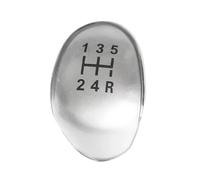 WYLWSHA Gear Stick Shift Knob for Focus for Transit for Connect for Kuga for C-max FL for B-max for S-max Car Gear Shift Knob Cap Cover 5/6Speed(5 Speed Silver)
