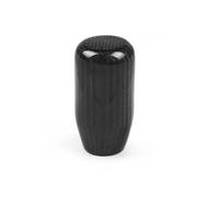 WYLWSHA Gear Stick Shift Knob Universal Racing Real Carbon Fiber Gear Shift Knob Manual Transmission Shifter Lever Round Ball Shape Handle(73MM Black)