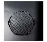 WYLWSHA Lamp Mask Protector Guard Motorcycle 6.3" Universal Retro Headlight Protector Vintage Grill Light Lamp Cover Black For Cafe For Racer For Chopper(Grill Cover A)