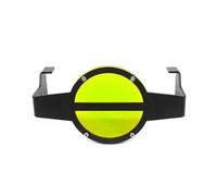 WYLWSHA Lamp Mask Protector Guard Motorcycle Headlight Guard Head Lamp Protection Cover Grille For Cross For Cub-110 For Cub110 For CC110 2023(B-Fluorescent-Green)