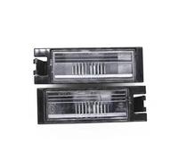 WYLWSHA Licence Number Plate Lamps For Hyundai For IX35 For TUCSON 2009 2010 2011 2012 2013 2014 Car Lamp Rear License Plate Lamp Lampshade(A pair)