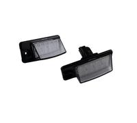 WYLWSHA Licence Number Plate Lamps For Maxima For Altima For NV1500 For NV2500 For NV3500 For Infiniti Licence Plate Light White 2x LED License Number