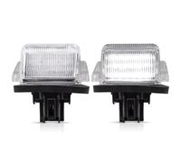 WYLWSHA Licence Number Plate Lamps For Mazda 5 2012-2014 For CX-9 2007-2015 White LED License Plate Light Rerplace OEM D35051270E 2Pcs