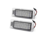 WYLWSHA Licence Number Plate Lamps For Opel For Mokka 2012-2018 For Insignia For Sports For Tourer 2013-2018 White License Plate Light Assembl 12V LED Number Lamp