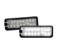 WYLWSHA Licence Number Plate Lamps For Seat For Altea For Exeo For Ibiza For Leon For Toledo For Skoda For Superb White LED Number License Plate Light 2Pcs