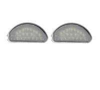 WYLWSHA Licence Number Plate Lamps For Toyota For Aygo For MK1 2005 2006 2007 2008 2009 2010 2011-2014 White License Plate Light Assembly LED Number Lamp