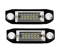 WYLWSHA License Number Plate Light Lamps LED Car License Plate Light For Volvo For S40 For S60 For S80 For XC70 For XC60 For S60 For C70 For V50 For XC70 For V70