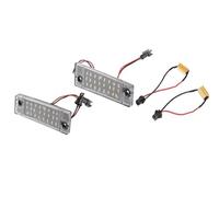 WYLWSHA Number License Plate Light For Chevrolet For Captiva 2006 2007 2008 2009 2010 2011 2012 2013 LED Rear Tail License Number Plate Lights Lamp 6000K