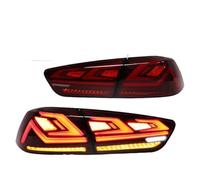 WYLWSHA Parts Rear Tail Light 2PCs Car Tail Light Assembly For Lancer For EVO-X 2008-18 Dynamic LED Brake Signal Led Tuning Parts(B Red Mirror)