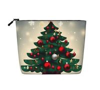 WYLXIN Christmas Gift Tree Fake Hemp Makeup Bag. Environmentally Friendly And Durable, Simple Design, Easy To Store Your Beauty Essentials., Black, One Size