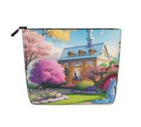 WYLXIN Unicorn Fairy Tale Fake Hemp Makeup Bag. Environmentally Friendly And Durable, Simple Design, Easy To Store Your Beauty Essentials., Black, One Size