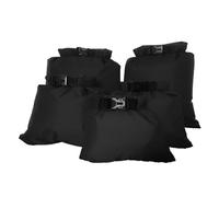 WYLZLKX 5Pcs Waterproof Dry Bag Outdoor Beach Buckled Storage Sacks Dry Bag for Campings, Kayaking, Backpacking.Black.About 30x24cm/11.81x9.45inch