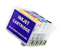 WYLZLKX 604XL Refillable Inkjet Cartridge Set Empty Box Includes Chip Resetter For XP-4205 WF2910 WF2930 WF2935 WF2950 Printers 604XL Ink Cartridge