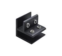 WYLZLKX Aluminum Alloy Frame-less Glass Bracket Connector Wall Tile Clip/Cross Type Glass Corner Clamp Easy to Install.90 degrees 5 to 8 mm