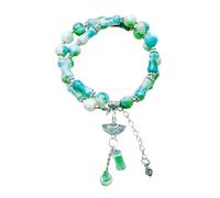 WYLZLKX Bamboos Segment Bracelet Featuring Natural Bamboos Designs and Intricate Leaf Engravings for Women Seek Unique Styles