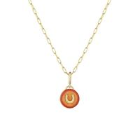 WYLZLKX Colorful Butterfly Flower Necklace Featuring Unique Designs with Heart Pattern Accessory.Red