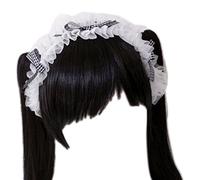 WYLZLKX Hairband Goth Hairband Headwear s Headband Anime Maid Cosplay Hairband Lace Headwear