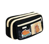 WYLZLKX Large Pencil Case 9 Compartments High Capacity Pencil Bag Canvas Pen Pouches Travel Makeup Bag for Office School Travel Canvas School Accessories Pouches