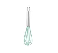 WYLZLKX Manual Silicone Whisk Manual Eggs Beater Durable Kitchen Pastry Tools Cake Baking Utensil Mixer for Baking and Cooking-light green-8 inches