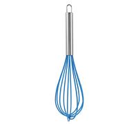 WYLZLKX Manual Silicone Whisk Manual Eggs Beater Durable Kitchen Pastry Tools Cake Baking Utensil Mixer for Baking and Cooking-blue-12 inches