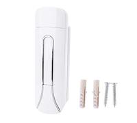 WYLZLKX Manual Soap Dispenser Wall Mounted Hand Gel Dispenser Liquid Containers for Hand Soap, Shampoo, Conditioner, Shower Gel-White