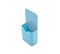 WYLZLKX Plastic Magnetic Pen Holder Pencil Cup Marker Storage Box for Whiteboard Fridge-blue
