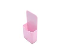 WYLZLKX Plastic Magnetic Pen Holder Pencil Cup Marker Storage Box for Whiteboard Fridge-pink