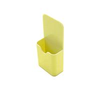 WYLZLKX Plastic Magnetic Pen Holder Pencil Cup Marker Storage Box for Whiteboard Fridge-yellow