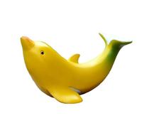 WYLZLKX WBANGIAO Funny Banana Animals Banana Garden Ornaments,Creative Resin Garden Gnomes Funny Statues for Home Patio Yard Office.Banana Dolphin