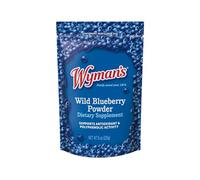 Wyman's Wild Blueberry Powder - 100% Wild Blueberries, No Sugar Added, Antioxidant Activity, Resealable Pouch - 8oz