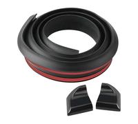 WYMKL 1 Pcs Car Rear Spoiler Lip for Ford Transit Custom L2 2012-2021 2022, Boot Lid Wing Roof Trim Body Kit Modification Rubber Black Flexible Self-Adhesive,Matt-schwarz