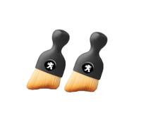 WYMKL 2 Pcs Car Interior Cleaning Brush for Peugeot 301 2012-2017, Detailing Brush Car Care Dusting Brush Dashboard Cleaning Accessories Cockpit Care Brush