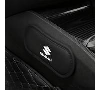 WYMKL 2PCS Car Knee Cushion Pad for Suzuki Jimny Sierra JB64 JB74 2018-2024, Car Center Console Knee Cushion Pad Armrest Cushion Knee Leg Elbow Pad Car Accessories,Black