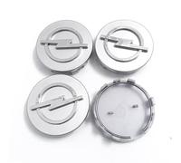 WYMKL 4 Pcs Car Hub Centre Caps for Opel Astra L Sports Tourer 2022-, Centre Caps Replacement Wheel Waterproof Wheel Decoration Cover AutoDecor Accessories,Silver-58MM