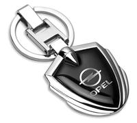 WYMKL Car Keychain Keyring Key Card Holder for Opel Astra J 2009-2012, Key Fob Hanging Ornament Chains for Vehicles Car Keychain Gift Ring Chain