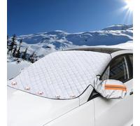 WYMKL Car Windscreen Cover Frost Winter Magnetic for Dacia Sandero III Stepway 2022-2024, Magnetic Car Windscreen CoverWindshield Snow Shield Screen Winter Window Cover