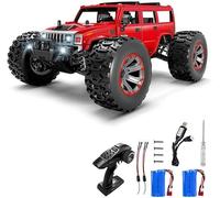 WYMYY 1/10 Remote Control Car 50km/h 4WD Waterproof RC Car High Speed Off Road Monster Trucks All Terrain Off-Road Climbing Short Course Vehicle For Boys Girls Kids
